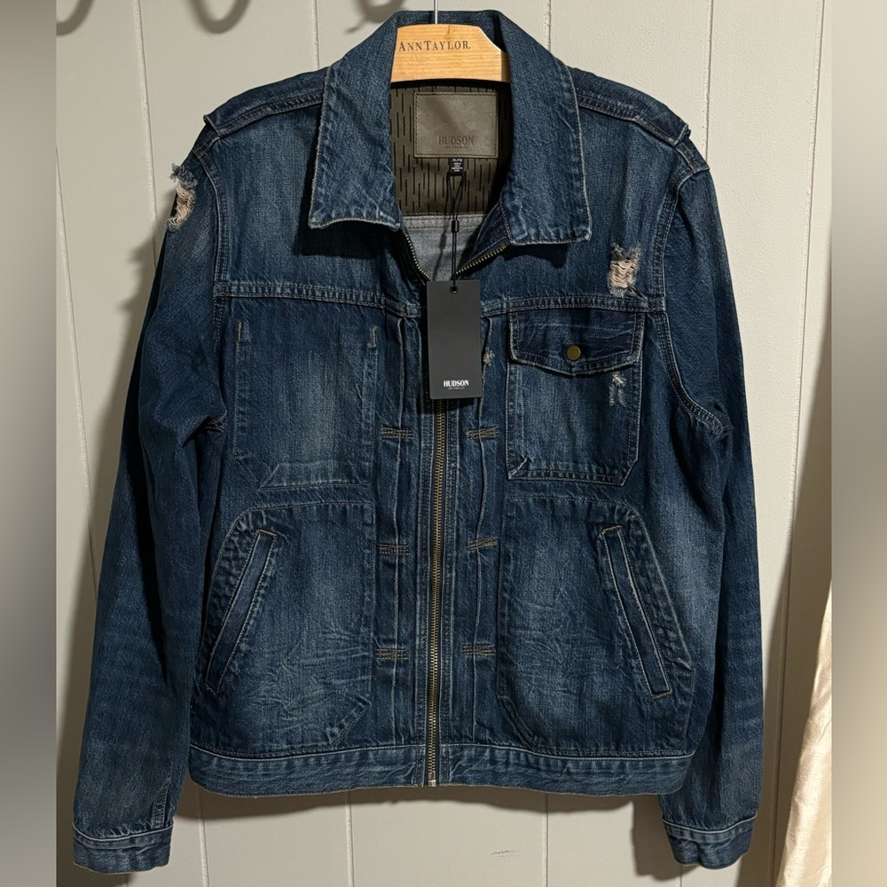 Men’s vintage Hudson Jeans denim jacket